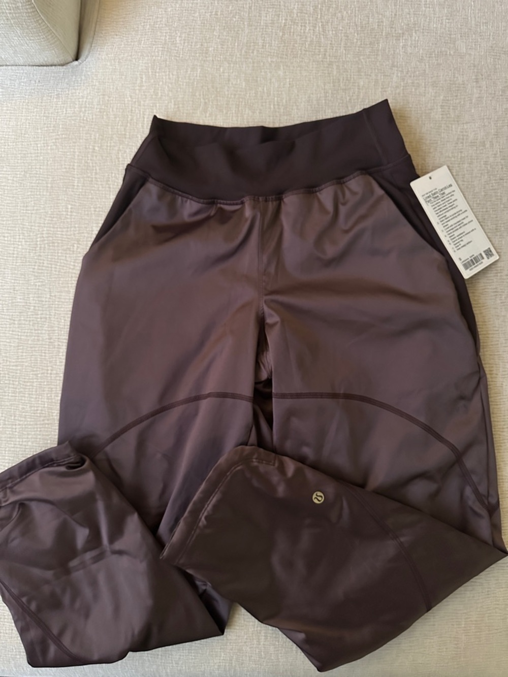 lululemon athletica Lined Satin Carrot-Leg Pant